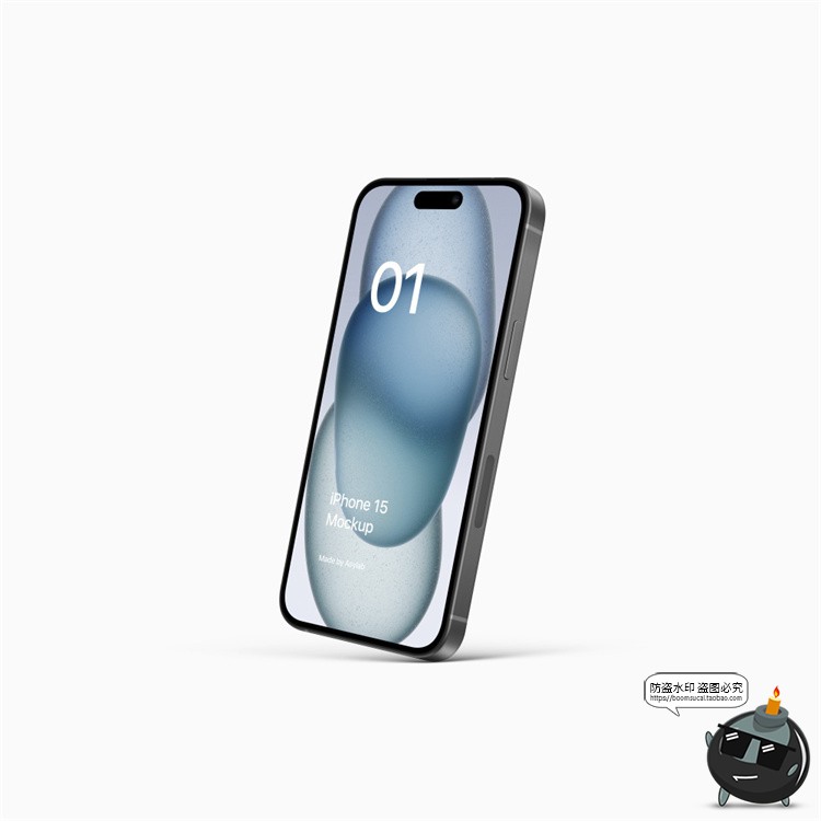 图片[23]-苹果iPhone 15手机样机广告App界面UI作品贴图展示PSD模板PS素材-设计猿