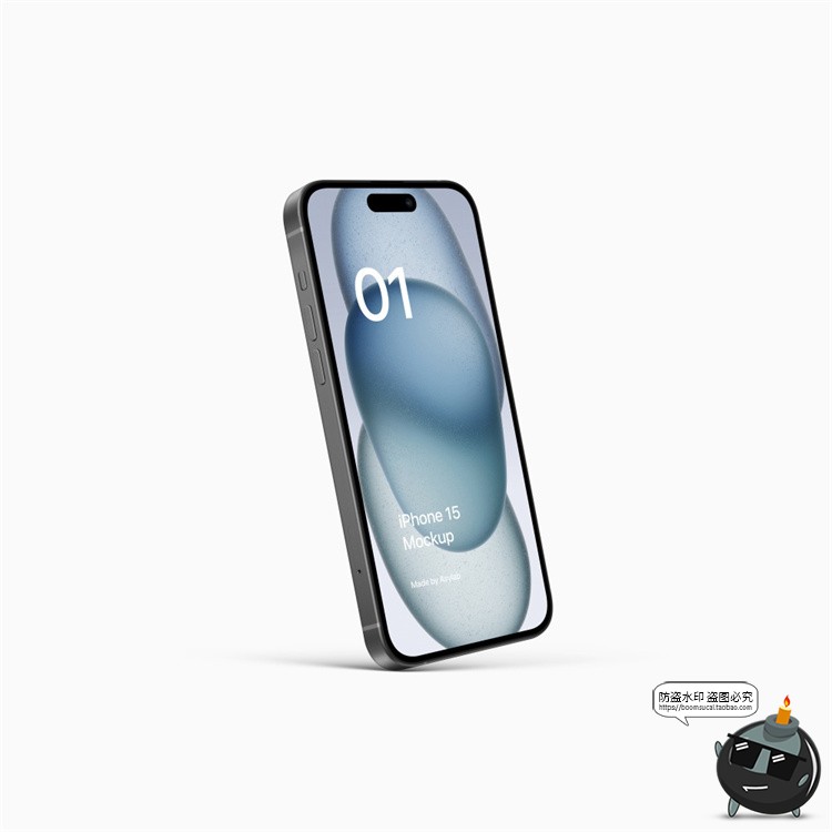 图片[24]-苹果iPhone 15手机样机广告App界面UI作品贴图展示PSD模板PS素材-设计猿