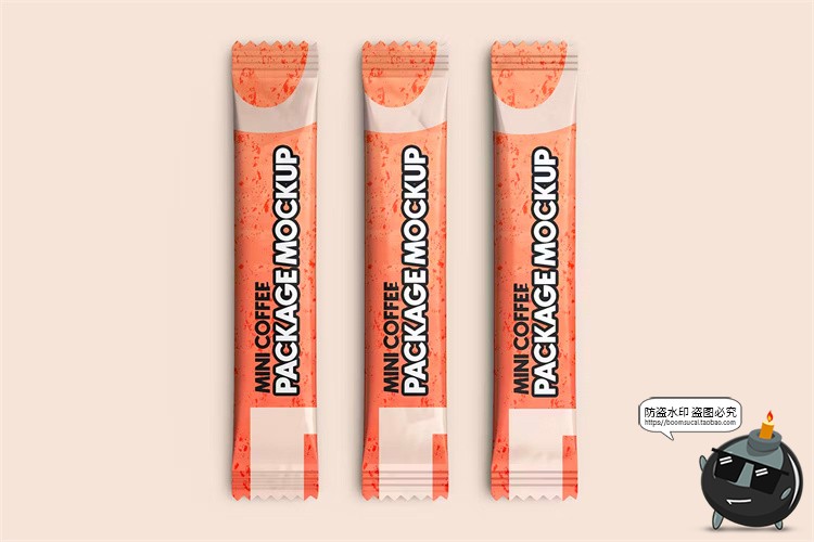 图片[11]-速溶咖啡棒塑料包装条猫条宠物零食品牌贴图展示PSD模板样机素材-设计猿