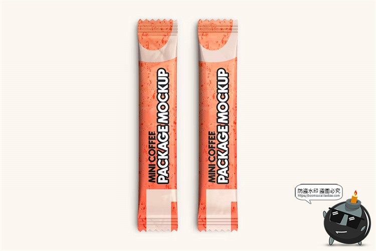 图片[12]-速溶咖啡棒塑料包装条猫条宠物零食品牌贴图展示PSD模板样机素材-设计猿