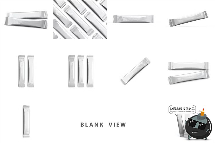 图片[14]-速溶咖啡棒塑料包装条猫条宠物零食品牌贴图展示PSD模板样机素材-设计猿