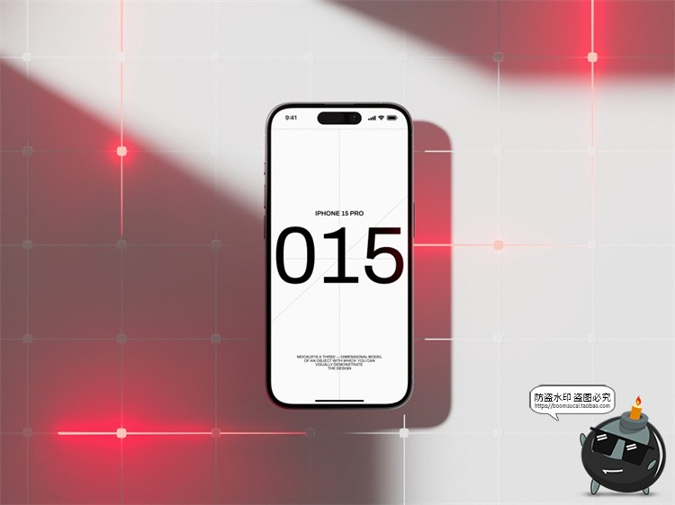 图片[3]-工业风霓虹灯光手机笔记本电脑作品界面演示效果展示样机模板素材-设计猿