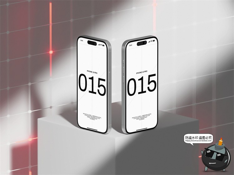 图片[4]-工业风霓虹灯光手机笔记本电脑作品界面演示效果展示样机模板素材-设计猿