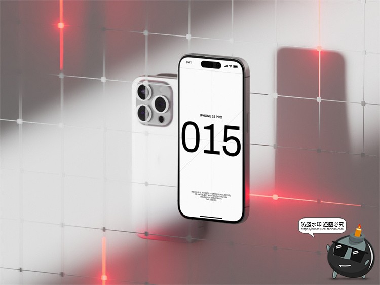 图片[6]-工业风霓虹灯光手机笔记本电脑作品界面演示效果展示样机模板素材-设计猿