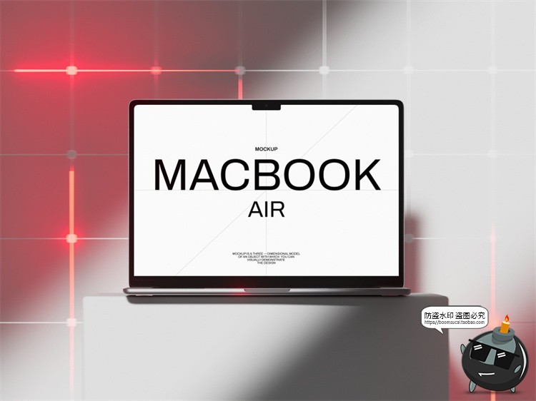 图片[8]-工业风霓虹灯光手机笔记本电脑作品界面演示效果展示样机模板素材-设计猿