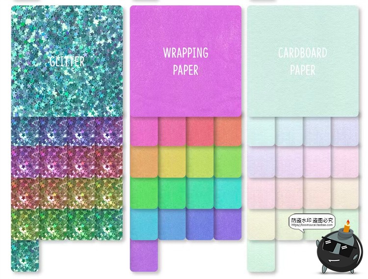 图片[4]-纹理合集！亚麻布毛毡牛皮闪粉牛仔绒布铝箔面料纸纹JPG图片素材-设计猿