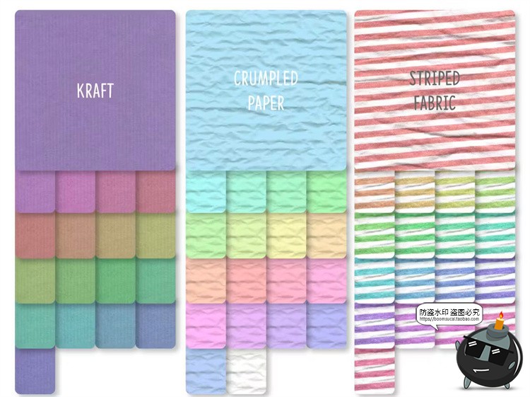 图片[8]-纹理合集！亚麻布毛毡牛皮闪粉牛仔绒布铝箔面料纸纹JPG图片素材-设计猿