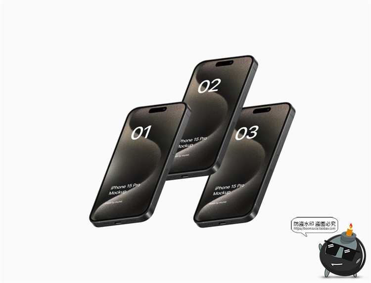 图片[18]-手机模型样机广告APPUI界面作品展示贴图样机效果图PSD模板PS素材-设计猿