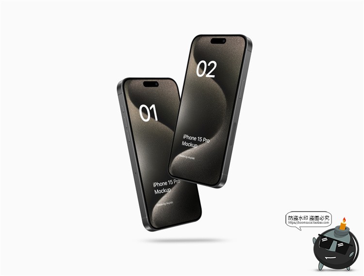 手机模型样机广告APPUI界面作品展示贴图样机效果图PSD模板PS素材-设计猿