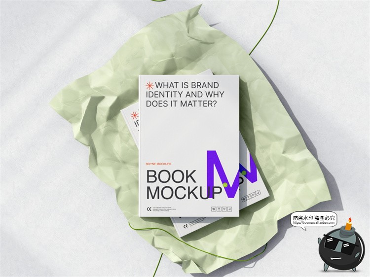 图片[5]-文创品牌形象VI应用文具包装作品贴图效果图展示PSD模板样机素材-设计猿