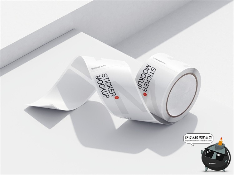 图片[6]-文创品牌形象VI应用文具包装作品贴图效果图展示PSD模板样机素材-设计猿