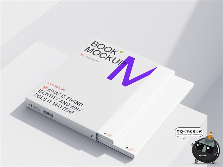 文创品牌形象VI应用文具包装作品贴图效果图展示PSD模板样机素材-设计猿