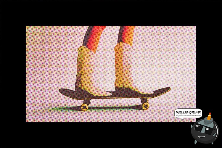 图片[5]-潮流复古怀旧半调颗粒噪点图像老照片明信片滤镜特效PSD模板样机-设计猿