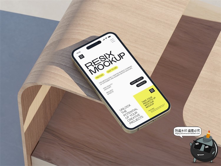 图片[11]-品牌形象文创VI数码文具导视提案作品展示效果图PSD模板样机素材-设计猿