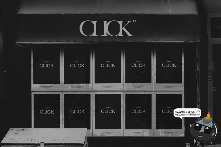 图片[6]-户外招贴灯箱LED屏幕广告海报街拍场景展示效果图PSD模板样机素材-设计猿