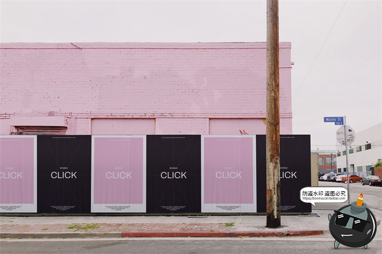 图片[8]-户外招贴灯箱LED屏幕广告海报街拍场景展示效果图PSD模板样机素材-设计猿