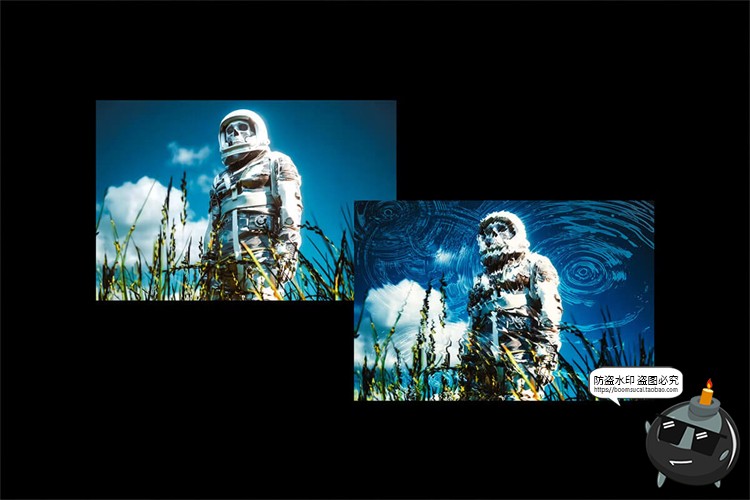 图片[3]-水波纹涟漪水面波动图像照片折射合成滤镜特效样机PSD模板PS素材-设计猿