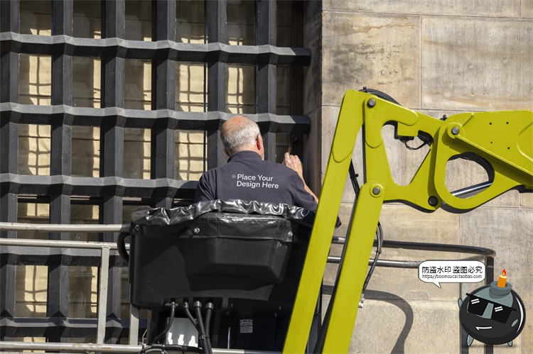 图片[2]-施工建筑工地建设工程招贴海报品牌VI应用提案样机PSD模板PS素材-设计猿