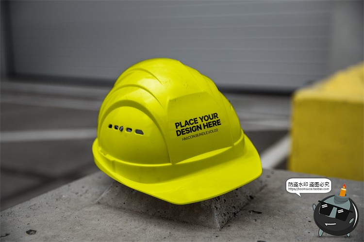 图片[21]-施工建筑工地建设工程招贴海报品牌VI应用提案样机PSD模板PS素材-设计猿