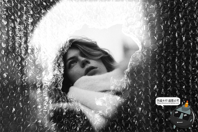 图片[6]-潮流撕裂破损气泡塑料袋叠加效果图片后期特效滤镜样机模板PS素材-设计猿