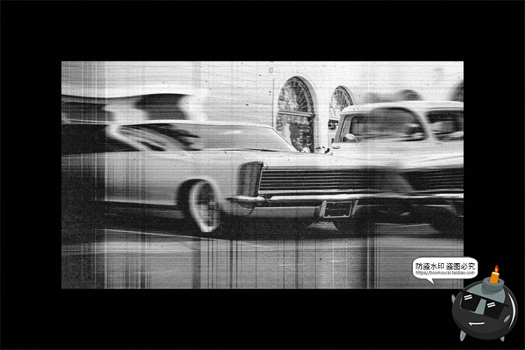 图片[8]-黑白照片图像扫描打印影印失真抖动故障扭曲特效样机PSD模板素材-设计猿