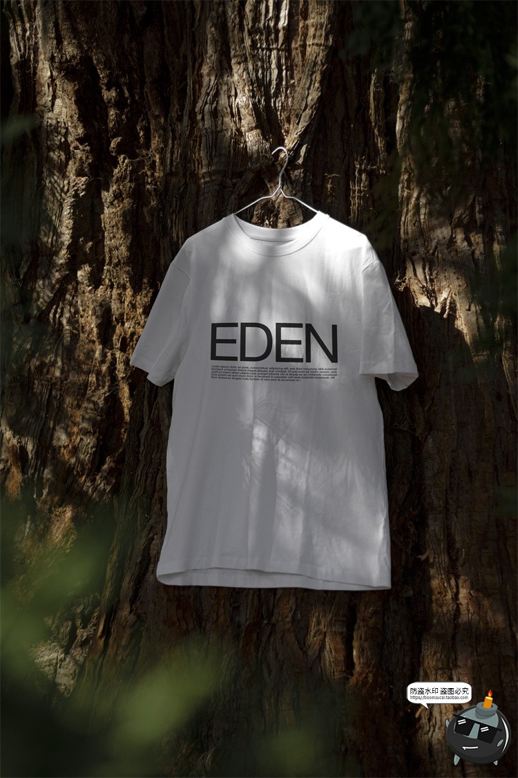 图片[4]-户外场景文创品牌VI应用包装名片T恤效果图展示样机PSD模板PS素材-设计猿