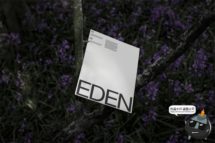 图片[9]-户外场景文创品牌VI应用包装名片T恤效果图展示样机PSD模板PS素材-设计猿