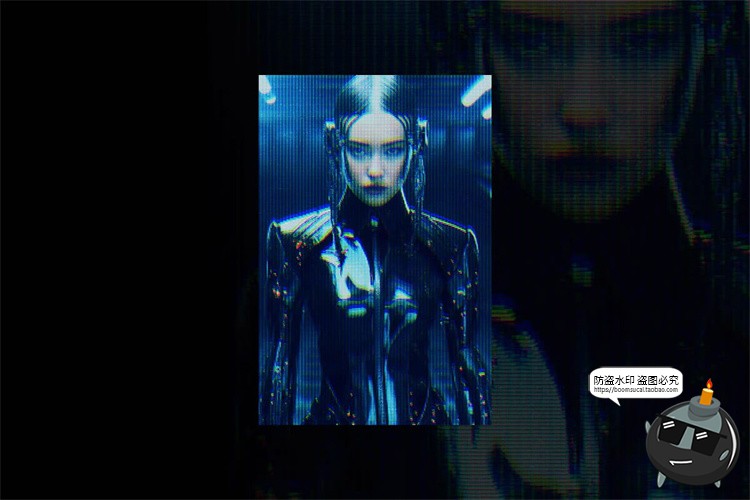 图片[4]-复古怀旧老照片做旧Crt显示失真后期特效滤镜样机PSD模板PS素材-设计猿