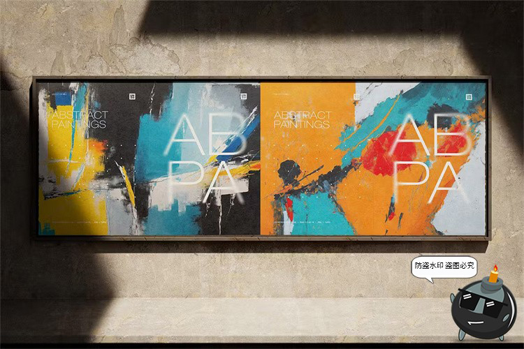 图片[13]-高清水彩泼墨油漆笔刷抽象艺术油画彩绘海报背景底纹JPG图片素材-设计猿