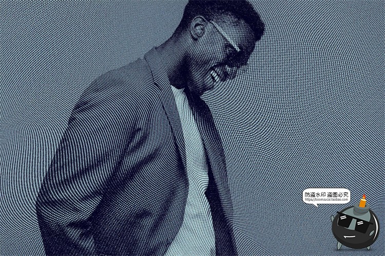 图片[5]-复古怀旧老照片雕刻矩阵雕刻纹理半色调噪点做旧特效样机PSD素材-设计猿