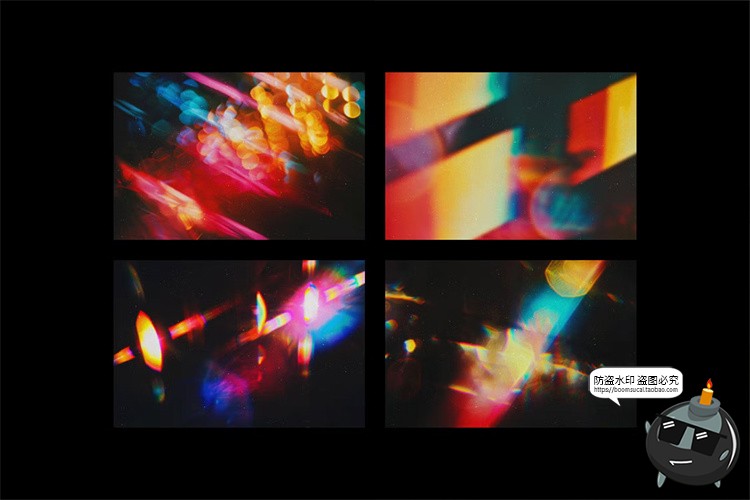 图片[6]-动感叠印漏光棱镜迷幻折射光斑图像照片滤镜样机特效PSD模板素材-设计猿