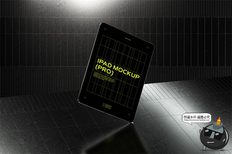 图片[2]-未来科幻工业iPhone手机iPad平板笔记本电脑屏幕展示PSD样机素材-设计猿