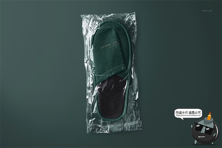 图片[7]-酒店用品宾馆居家一次性拖鞋包装设计展示效果图样机PSD模板素材-设计猿