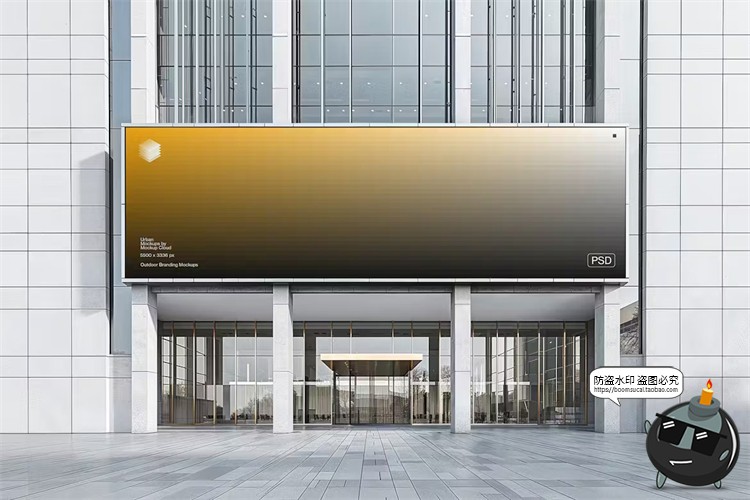 图片[7]-城市户外灯箱广告牌高铁地铁站海报街拍场景展示效果样机PSD素材-设计猿