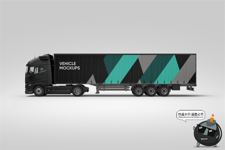 图片[3]-公交巴士集装箱货车运输车飞机车身广告海报车膜贴图样机PSD素材-设计猿