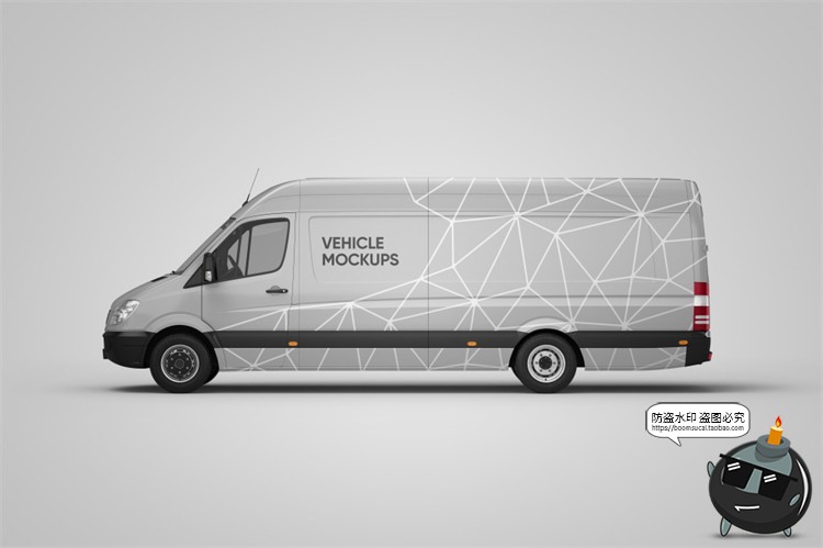 图片[4]-公交巴士集装箱货车运输车飞机车身广告海报车膜贴图样机PSD素材-设计猿