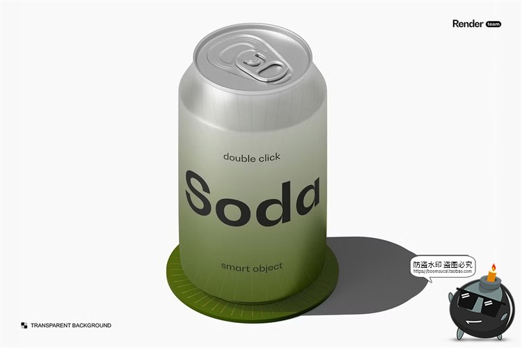 图片[7]-圆形餐垫隔热防烫餐桌饮料咖啡杯垫橡胶防滑垫样机PSD模板PS素材-设计猿