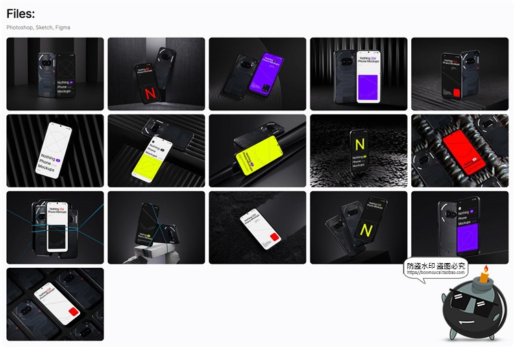 图片[2]-智能手机屏幕演示App应用ui界面作品案例贴图效果样机PSD模板素材-设计猿