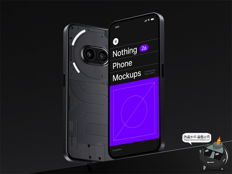 图片[4]-智能手机屏幕演示App应用ui界面作品案例贴图效果样机PSD模板素材-设计猿