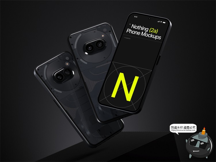 图片[5]-智能手机屏幕演示App应用ui界面作品案例贴图效果样机PSD模板素材-设计猿