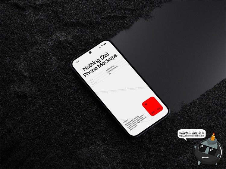 图片[6]-智能手机屏幕演示App应用ui界面作品案例贴图效果样机PSD模板素材-设计猿