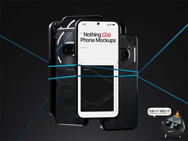 图片[9]-智能手机屏幕演示App应用ui界面作品案例贴图效果样机PSD模板素材-设计猿