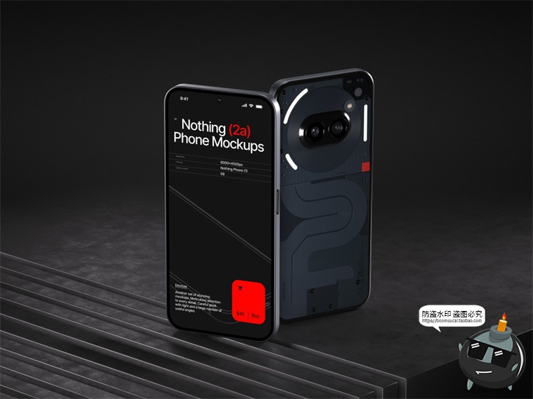 图片[14]-智能手机屏幕演示App应用ui界面作品案例贴图效果样机PSD模板素材-设计猿