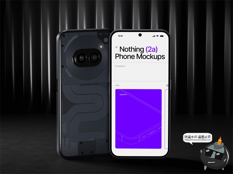 图片[15]-智能手机屏幕演示App应用ui界面作品案例贴图效果样机PSD模板素材-设计猿