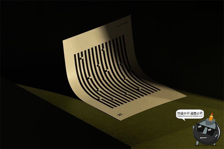 图片[16]-侘寂优雅质感品牌VI应用文具作品展示效果图样机PSD模板文创素材-设计猿