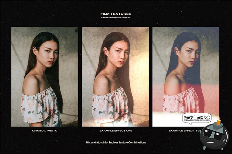 图片[3]-复古怀旧做旧电影胶片颗粒漏光烧焦灰尘尘埃背景纹理JPG图片素材-设计猿