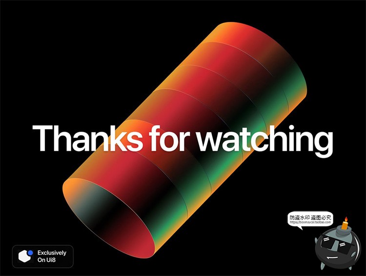 复古多彩渐变抽象3D几何图形科技海报背景底纹png免抠图片素材-设计猿