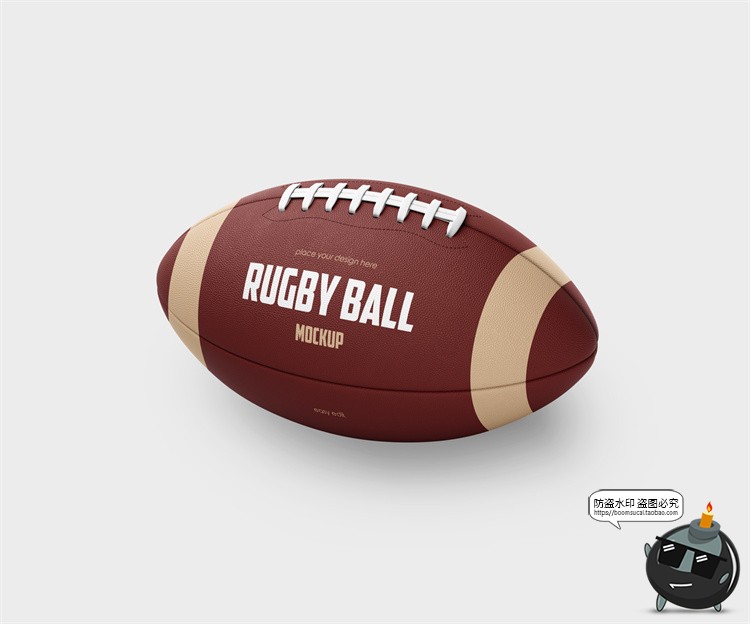 图片[3]-美式橄榄球logo徽标印花贴图标志签名智能贴图展示PSD样机PS素材-设计猿
