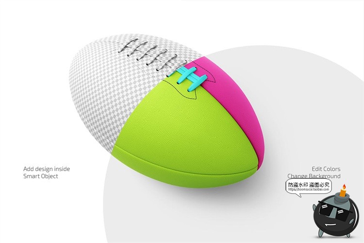 图片[9]-美式橄榄球logo徽标印花贴图标志签名智能贴图展示PSD样机PS素材-设计猿