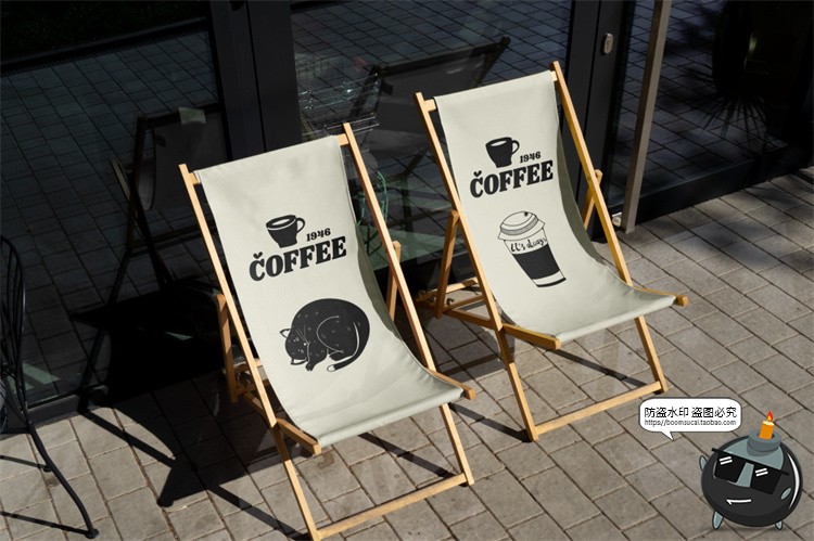 图片[12]-咖啡店品牌门头场景咖啡杯LOGO展示vi提案贴图样机PSD模板PS素材-设计猿